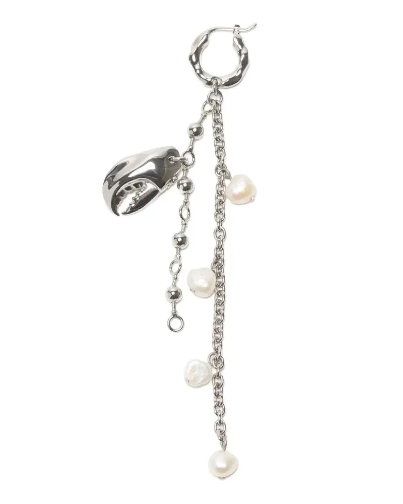 Acne Studios Ohrring mit Klauenanhänger - Silber Silber