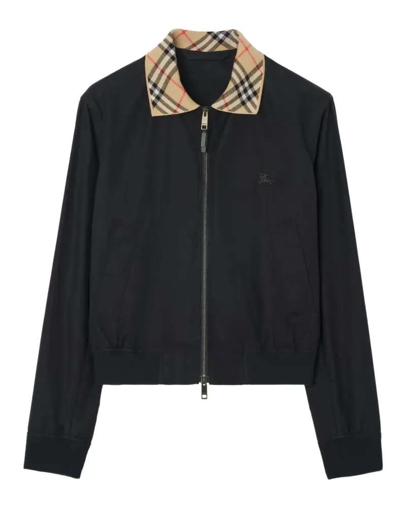 Burberry Glenfields Bomberjacke aus Gabardine - Blau Blau