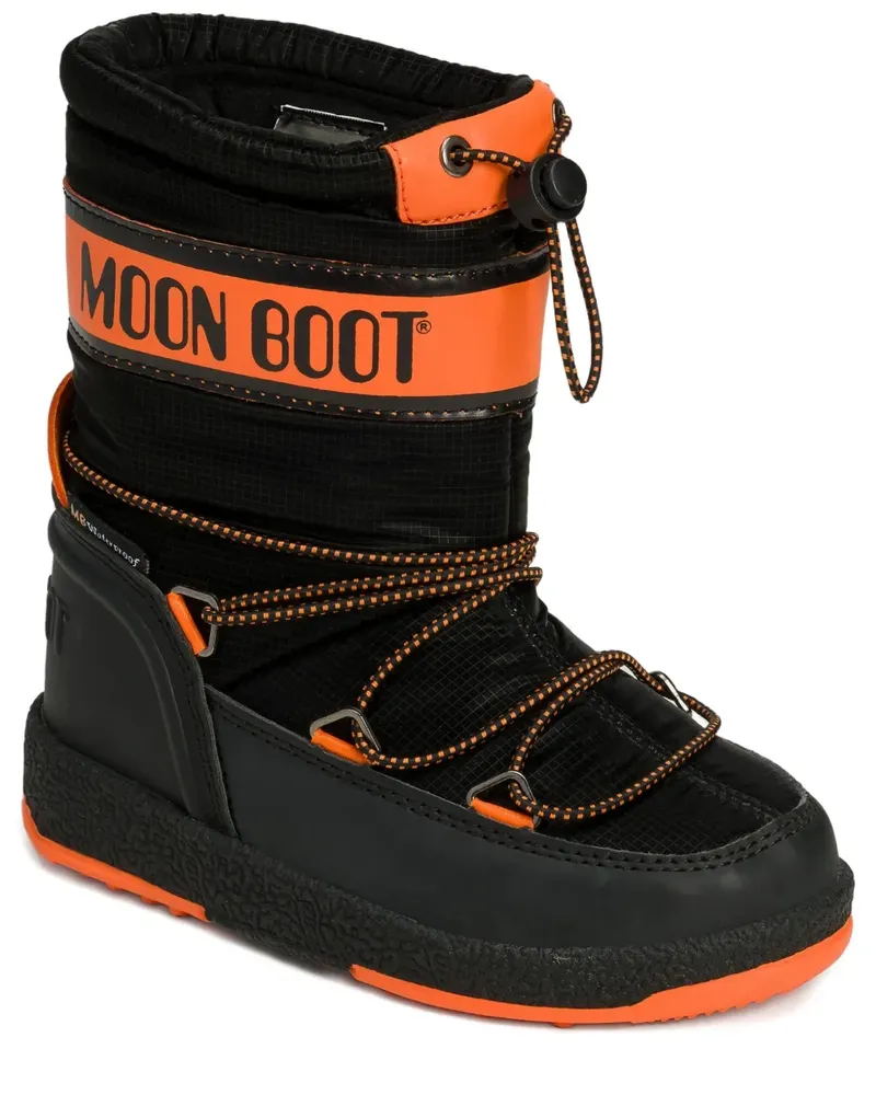 Moon Boot JR Schneestiefel - Schwarz Schwarz