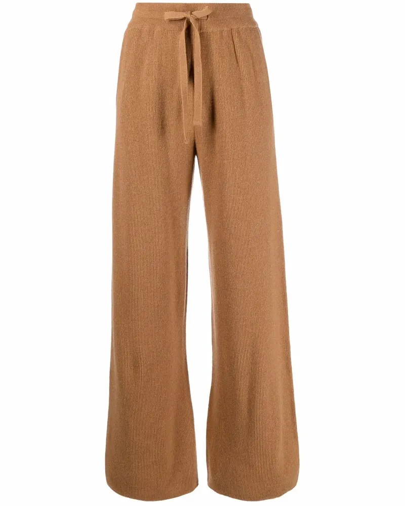 Nanushka Gerippte Hose - Braun Braun