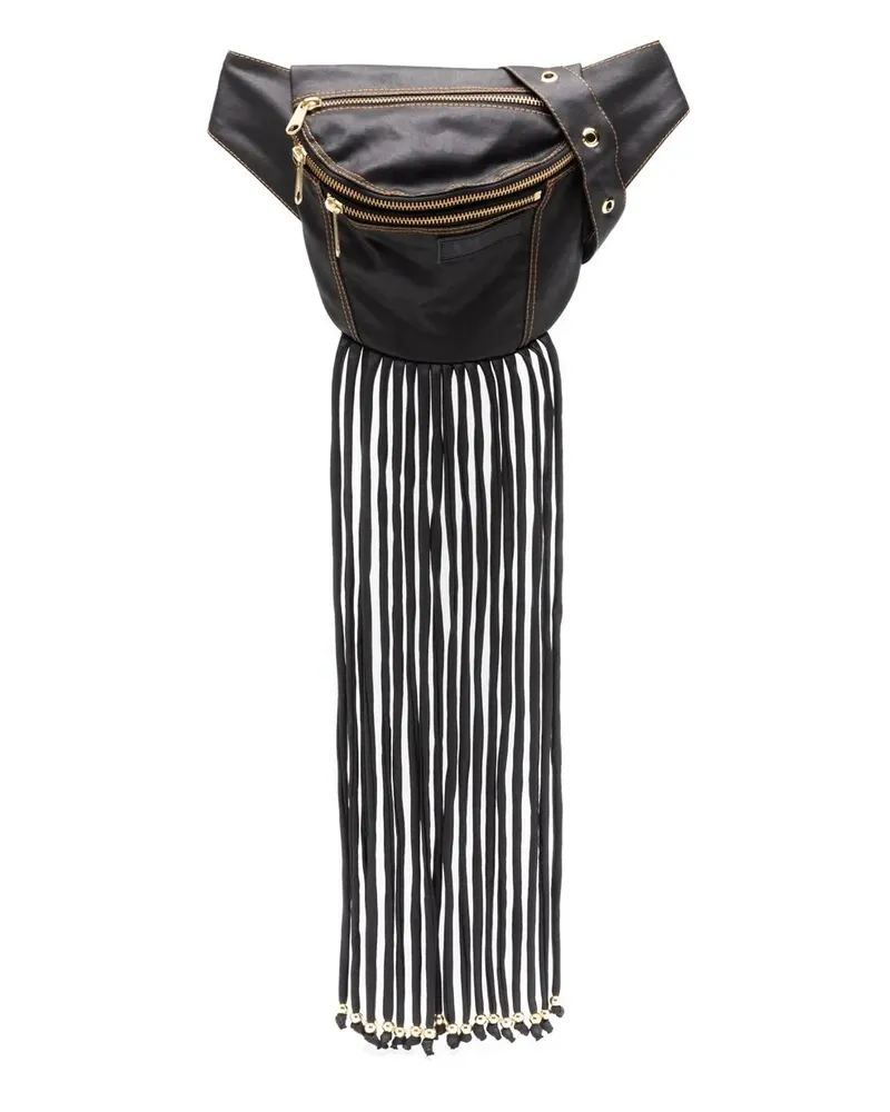 Amapô Gürteltasche mit Pony - Schwarz Schwarz