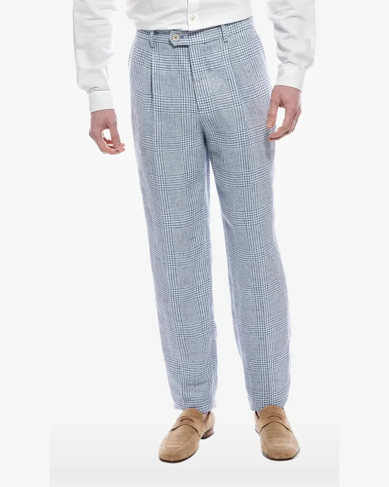 Brunello Cucinelli buttoned trousers - Blau Blau