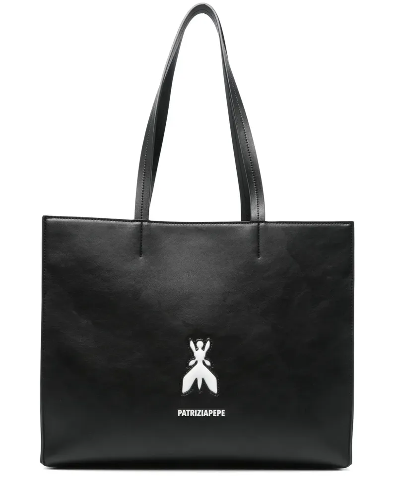 Patrizia Pepe Fly Tote Bag - Schwarz Schwarz
