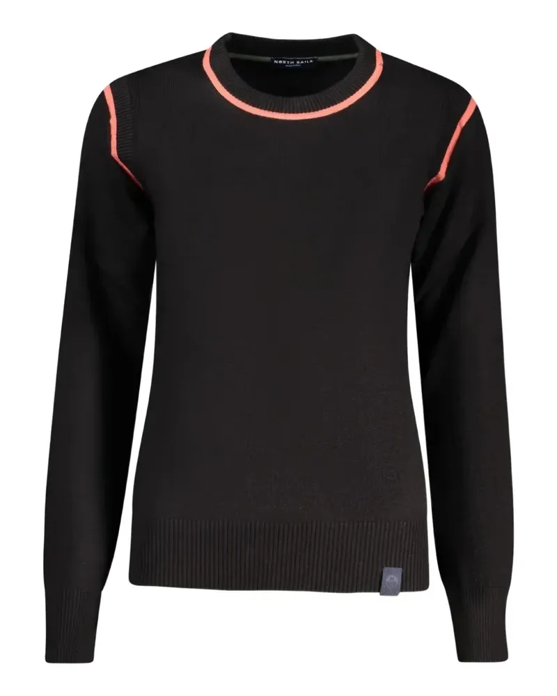 North Sails Pullover mit rundem Ausschnitt - Schwarz Schwarz