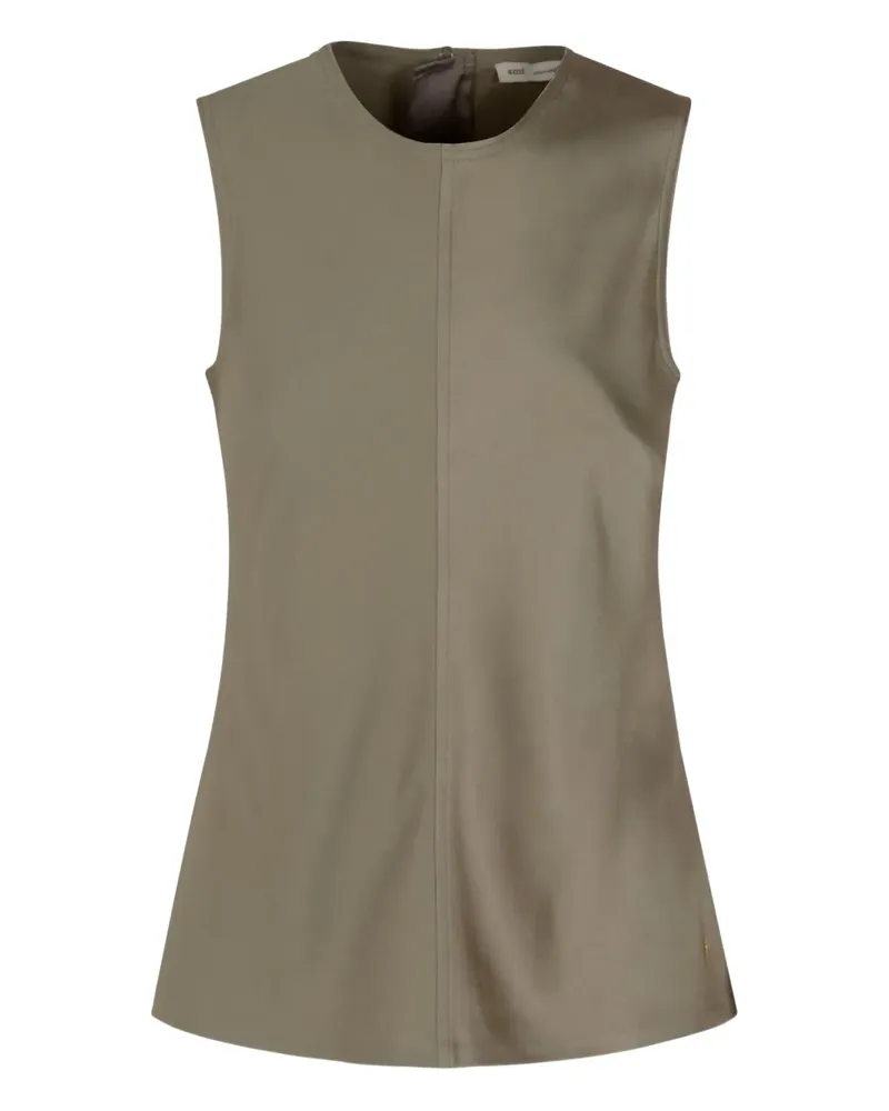 Amiri Top mit Ziernaht - Nude Nude
