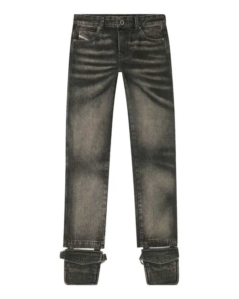Diesel gaiter-construction D-Ghetvyl jeans - Grau Grau