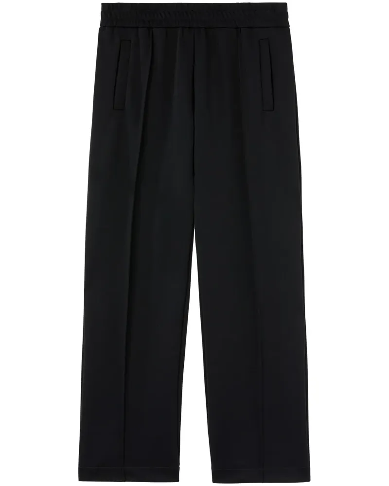 Palm Angels Jogginghose mit Logo-Print - Schwarz Schwarz