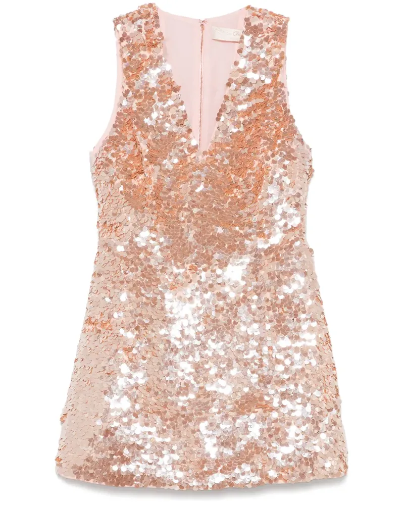 Alice + Olivia Pacey Minikleid - Rosa Rosa