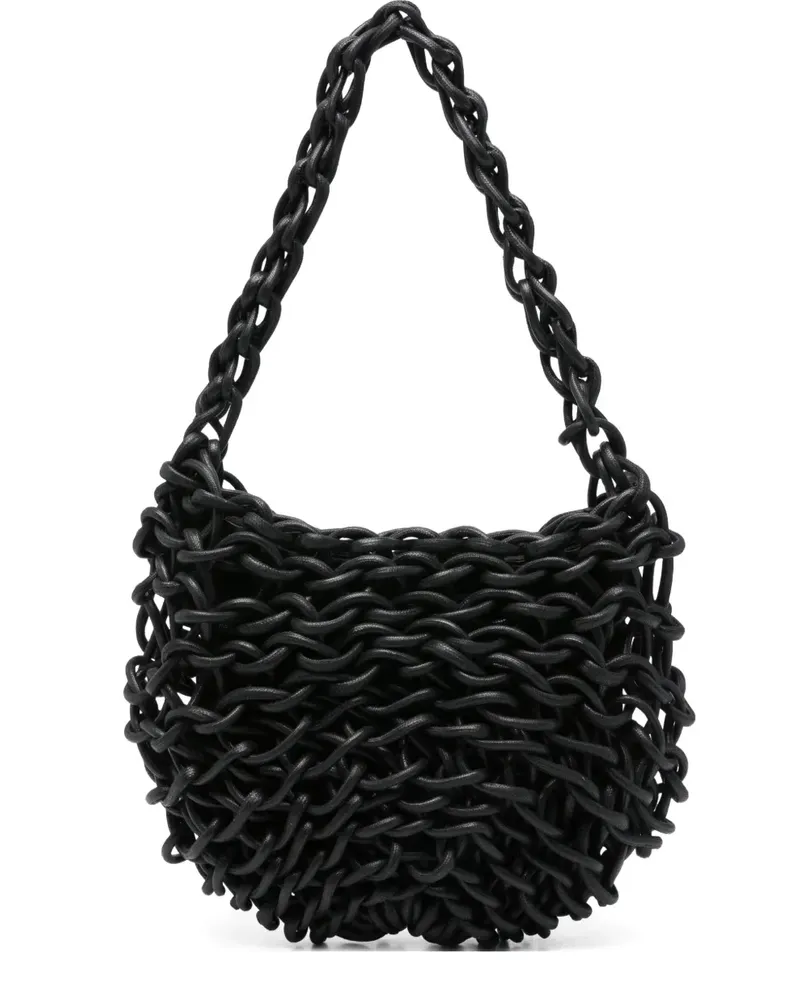 Alienina Alice Schultertasche - Schwarz Schwarz