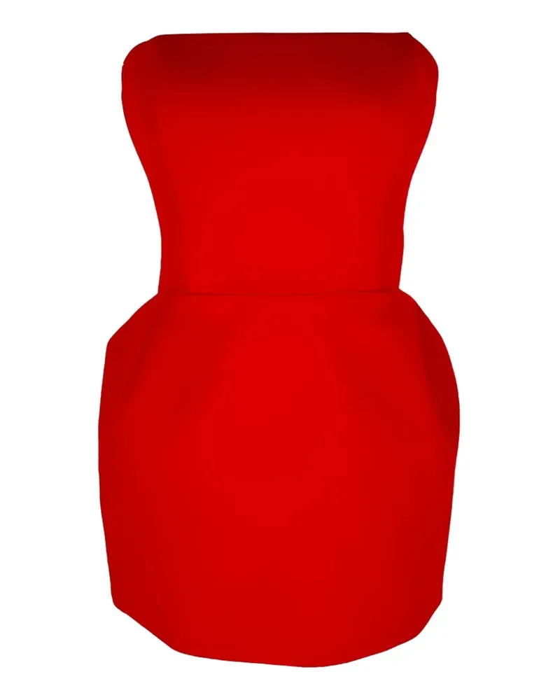 Magda Butrym Schulterfreies Minikleid - Rot Rot