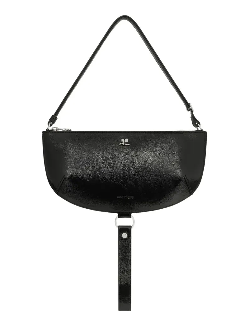 Courrèges Holy Eclipse Schultertasche - Schwarz Schwarz