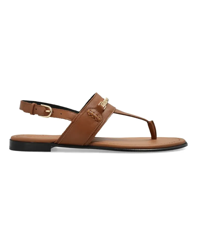 Furla buckle strap sandals - Braun Braun