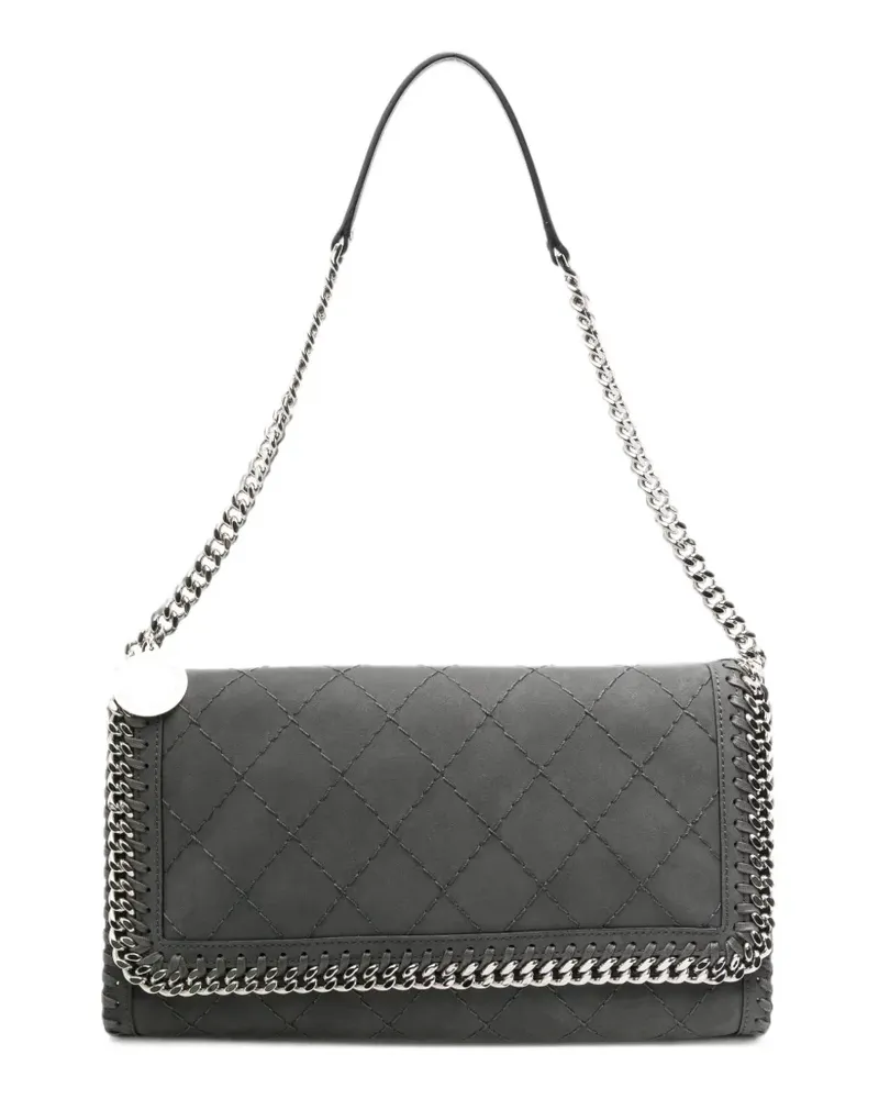 Stella McCartney Gesteppte Falabella Schultertasche - Grau Grau