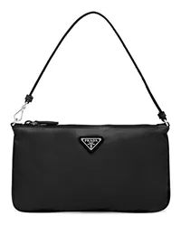 Prada Klassische Hobo-Tasche Schwarz