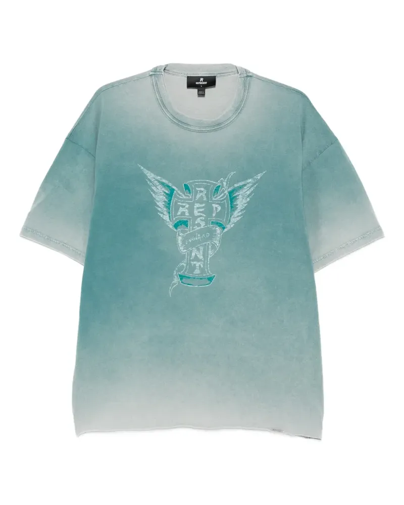 REPRESENT Westside graphic-print T-shirt - Blau Blau