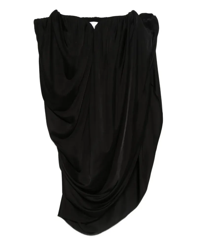 Giuseppe di Morabito draped strapless top - Braun Braun