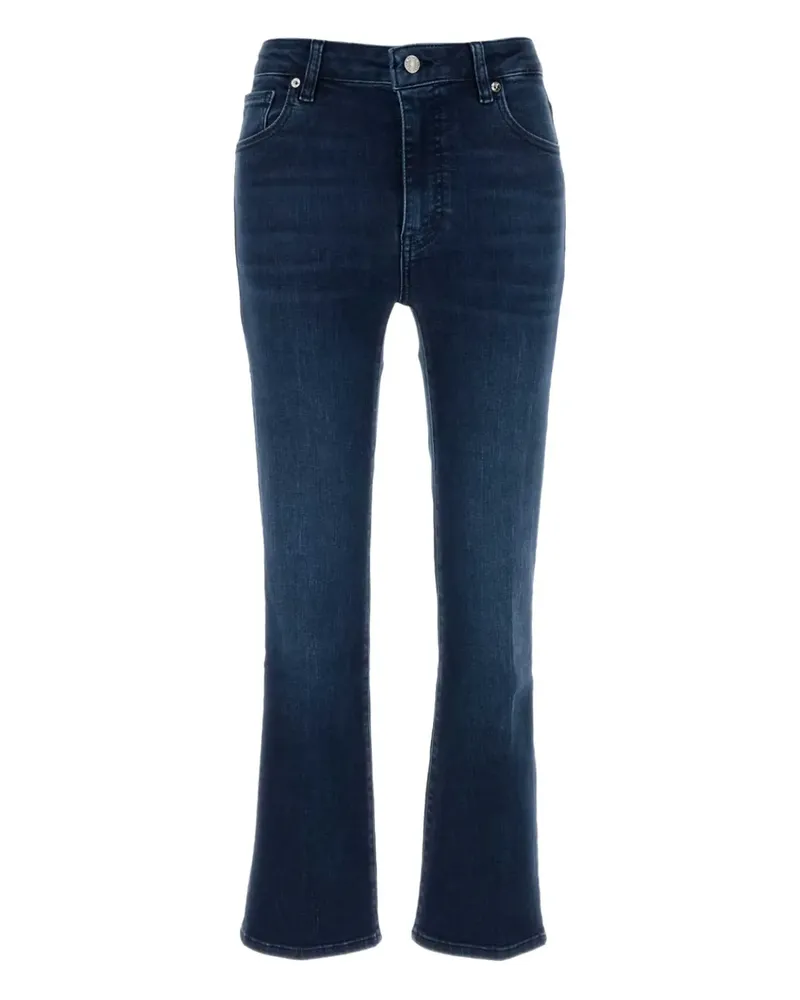 Frame Denim Jeans mit Tragefalten - Blau Blau
