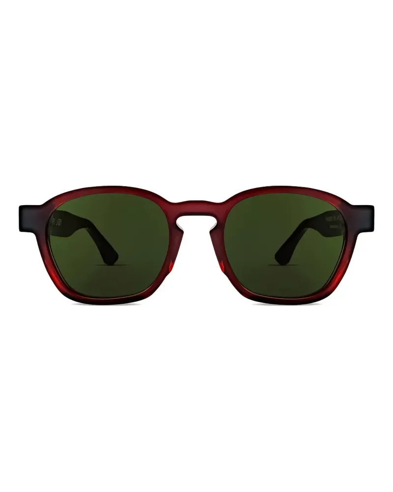 Thierry Lasry Paradisy Sonnenbrille mit geometrischem Gestell - Rot Rot