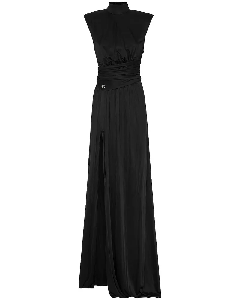 Philipp Plein Ärmelloses Kleid - Schwarz Schwarz