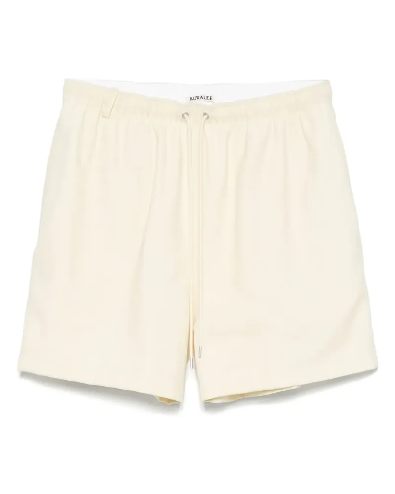 AURALEE Klassische Shorts - Gelb Gelb
