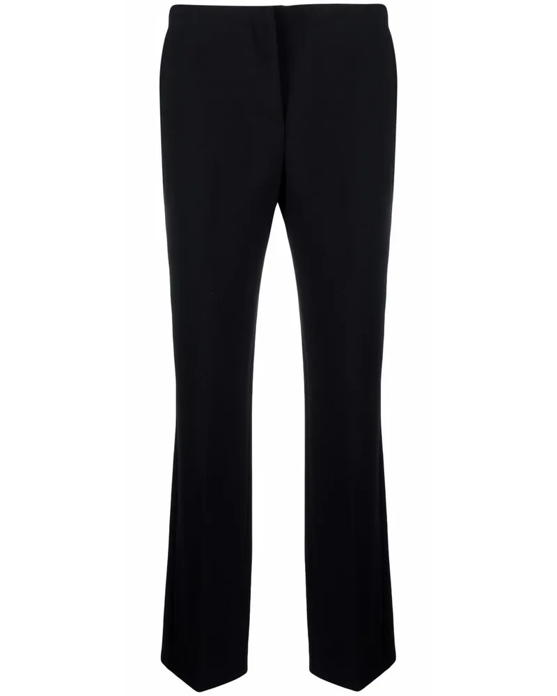 Versace Halbhohe Schlaghose - Schwarz Schwarz