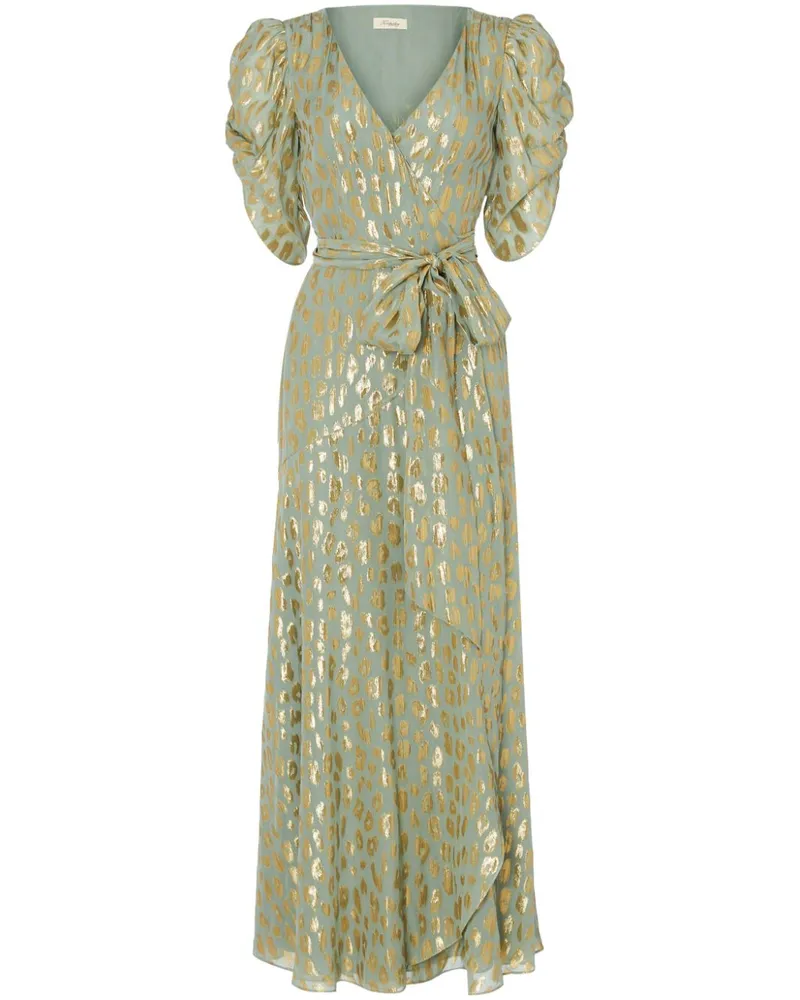 Temperley London Kyra Wrap Maxikleid - Grün Grün