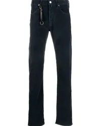 Incotex Klassische Straight-Leg-Jeans Blau