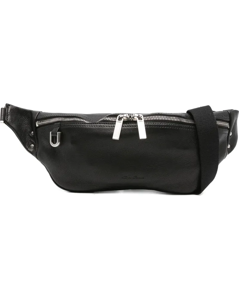 Rick Owens Gürteltasche mit Reißverschluss - Schwarz Schwarz