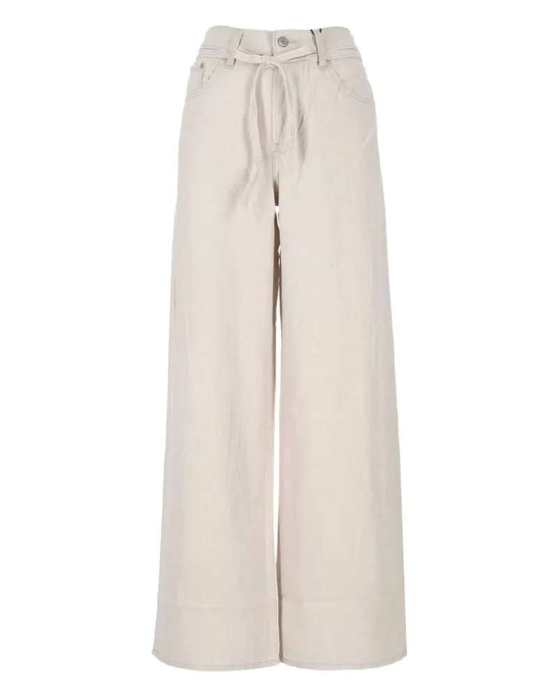 Levi's Weite Hose mit Bindegürtel - Nude Nude