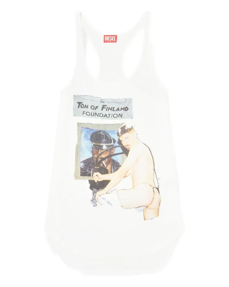 Diesel x Tom of Finland Foundation Pr-T-Shanry-Tom Weste - Weiß Weiß
