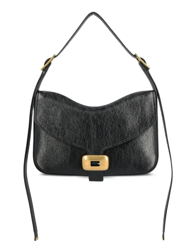 Balenciaga Clicca Schultertasche - Schwarz Schwarz