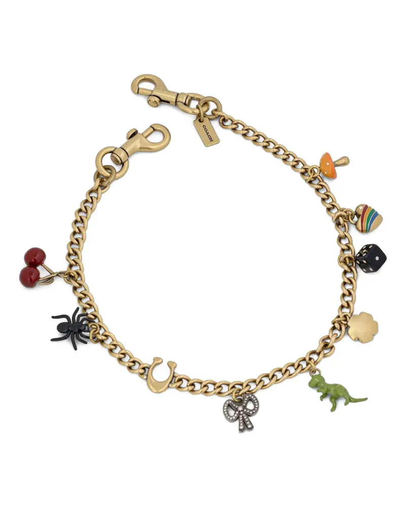 Coach Kettenriemen mit Anhänger - Gold Gold