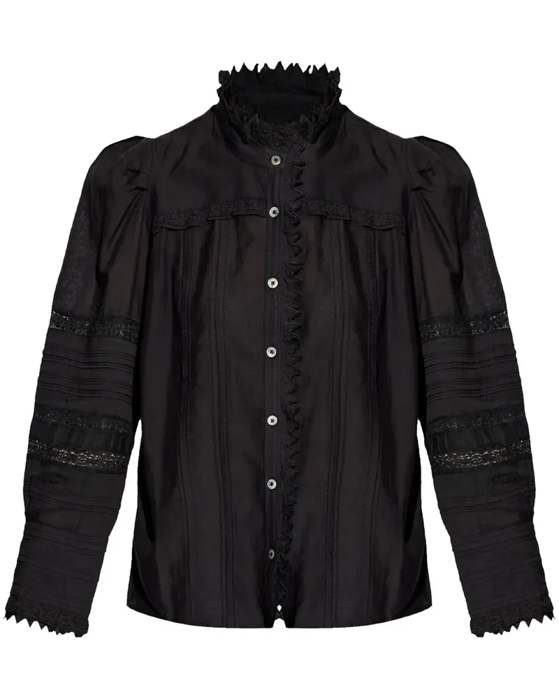 Zadig & Voltaire Trevy Bluse - Schwarz Schwarz
