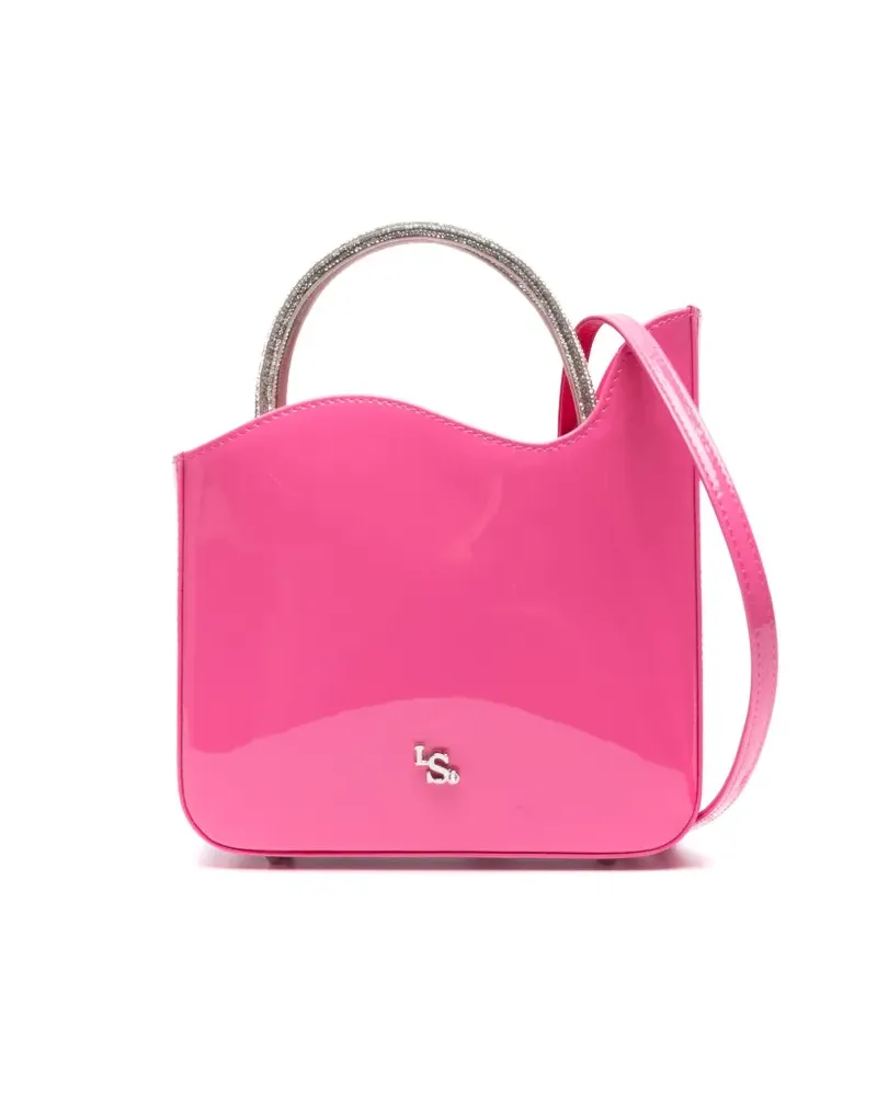 Le Silla Ivy Handtasche aus Lackleder - Rosa Rosa