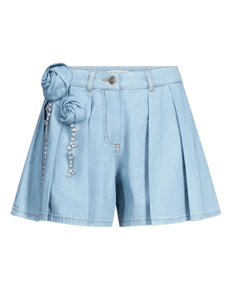 Area Rosette Shorts - Blau Blau