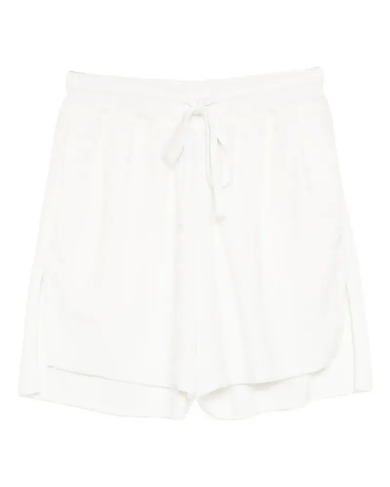 THOM KROM drawstring layered shorts - Weiß Weiß