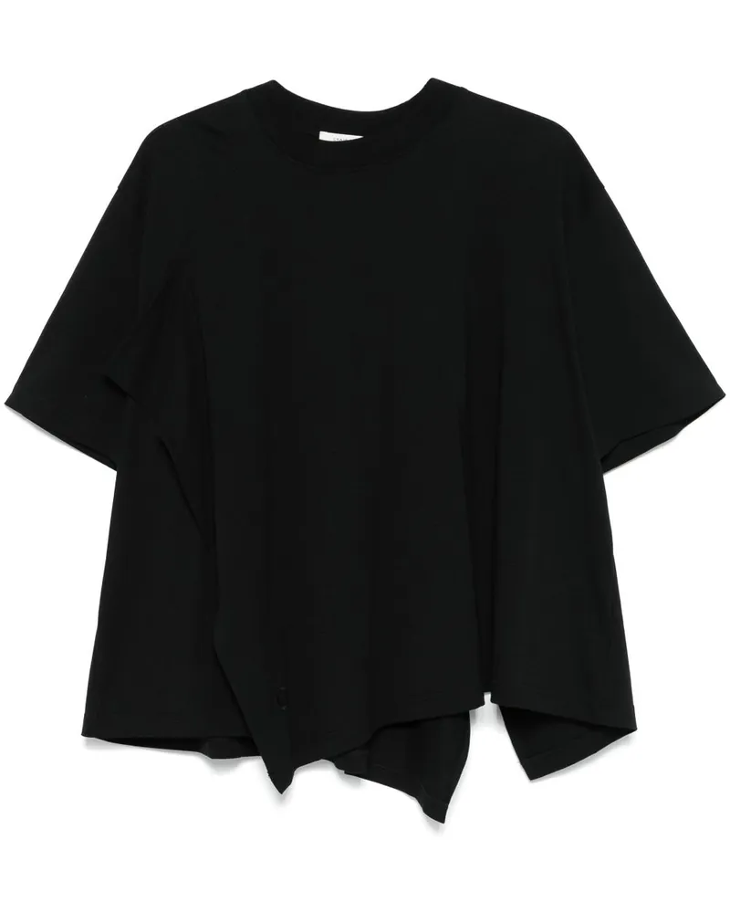 Craig Green T-Shirt mit Flagge - Schwarz Schwarz