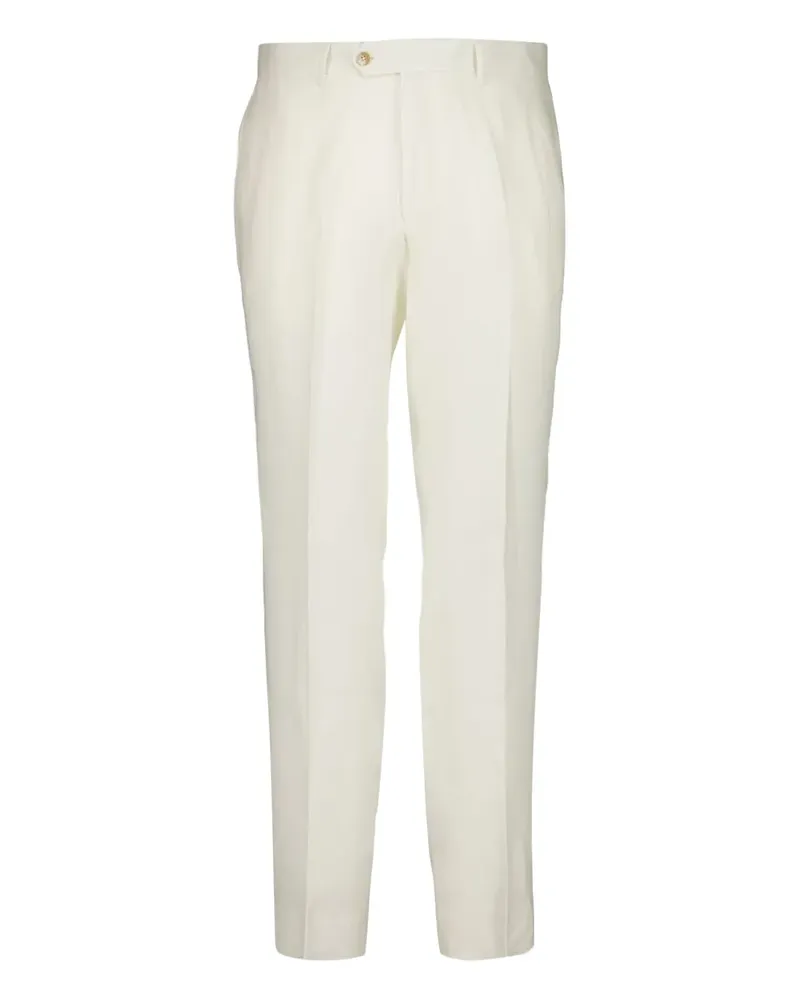 Frescobol Carioca Affonso Leinenhose - Weiß Weiß
