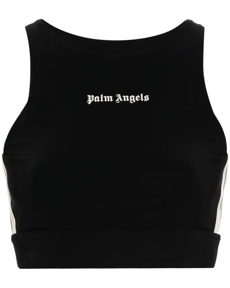 Palm Angels Trägershirt mit Logo-Print - Weiß Weiß