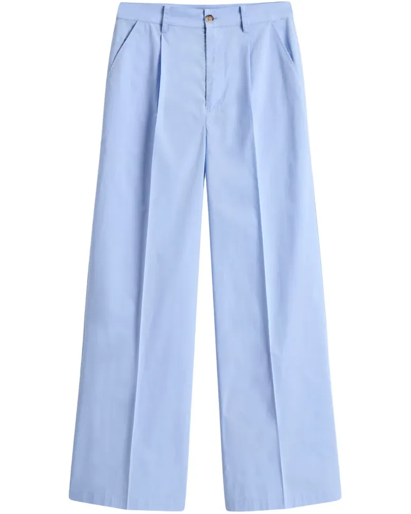 Woolrich Hose mit weitem Bein - Blau Blau
