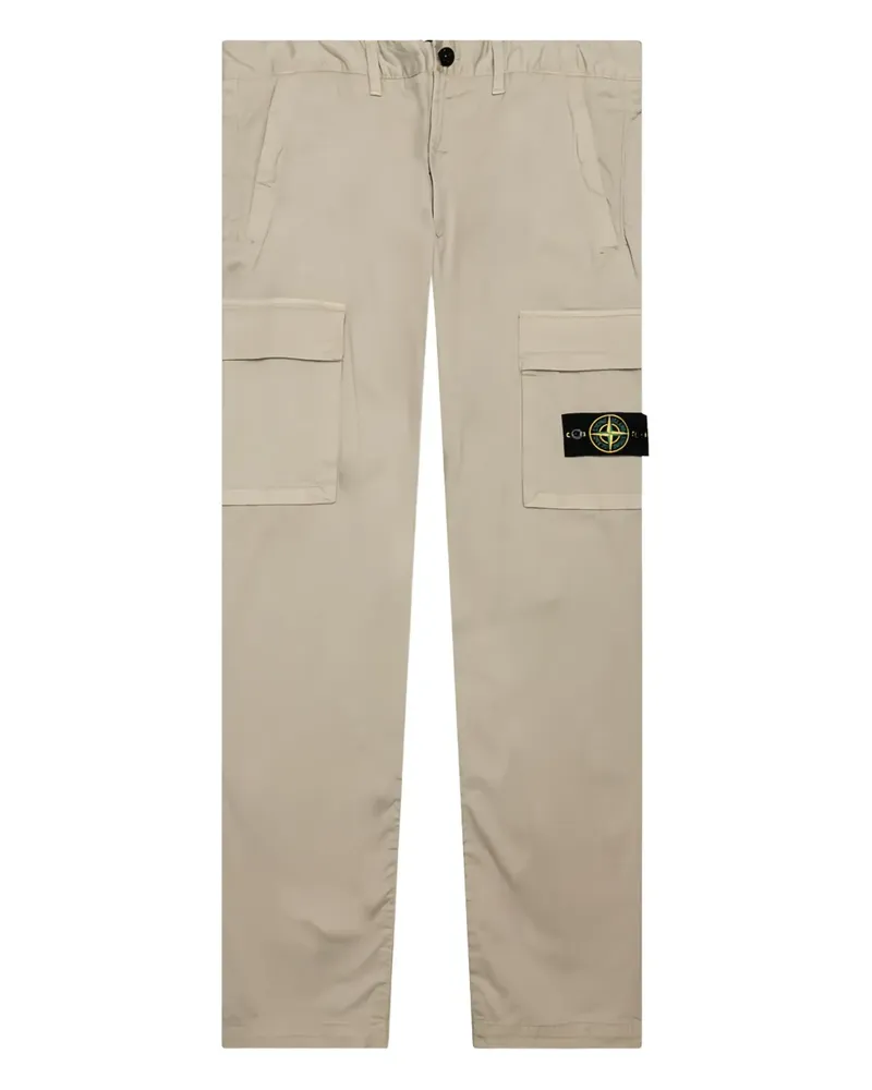 Stone Island Gabardine-Hose mit Cargotaschen - Nude Nude