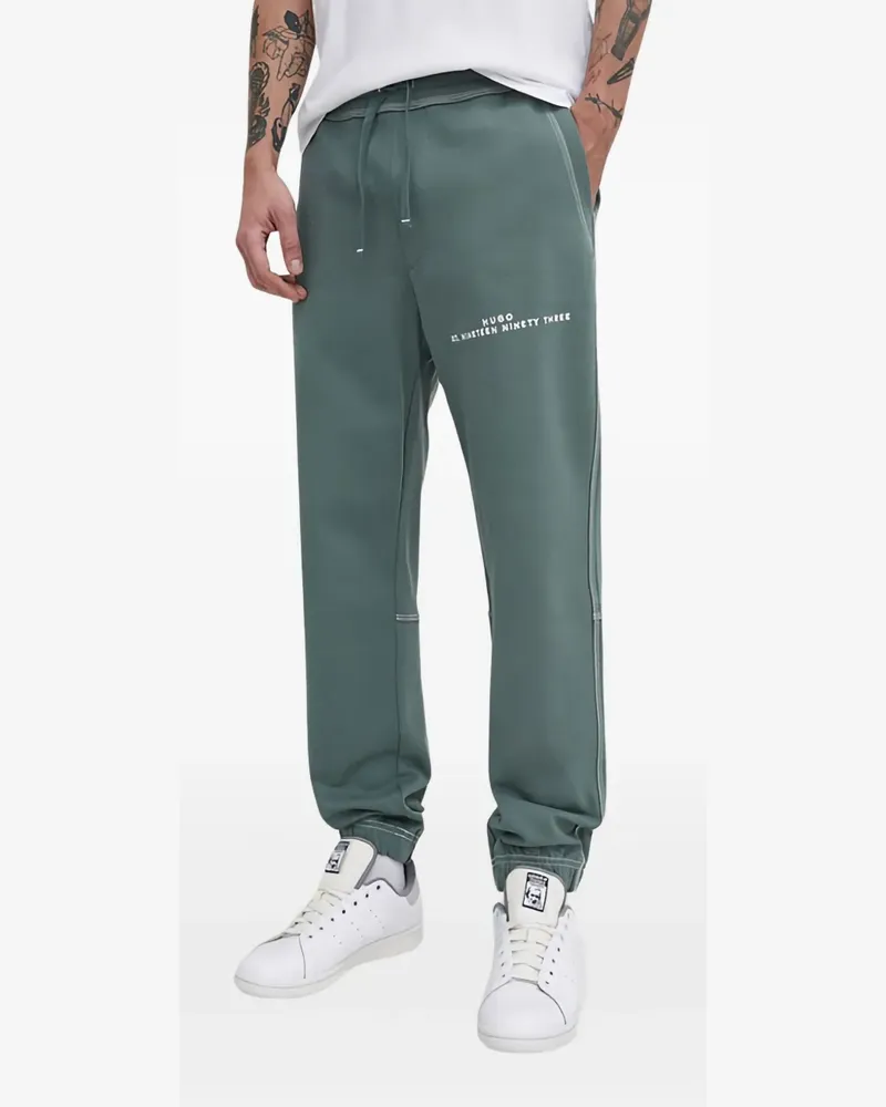 HUGO BOSS Jogginghose mit Kordelzug - Grün Grün