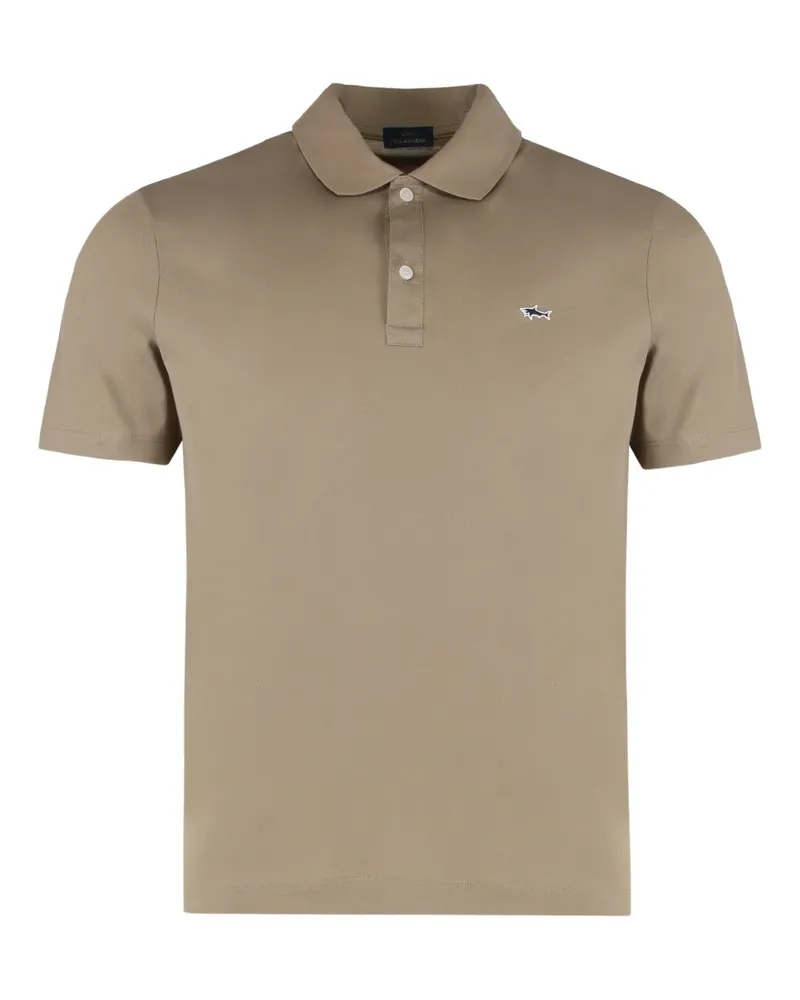 Paul & Shark Poloshirt mit Logo - Nude Nude