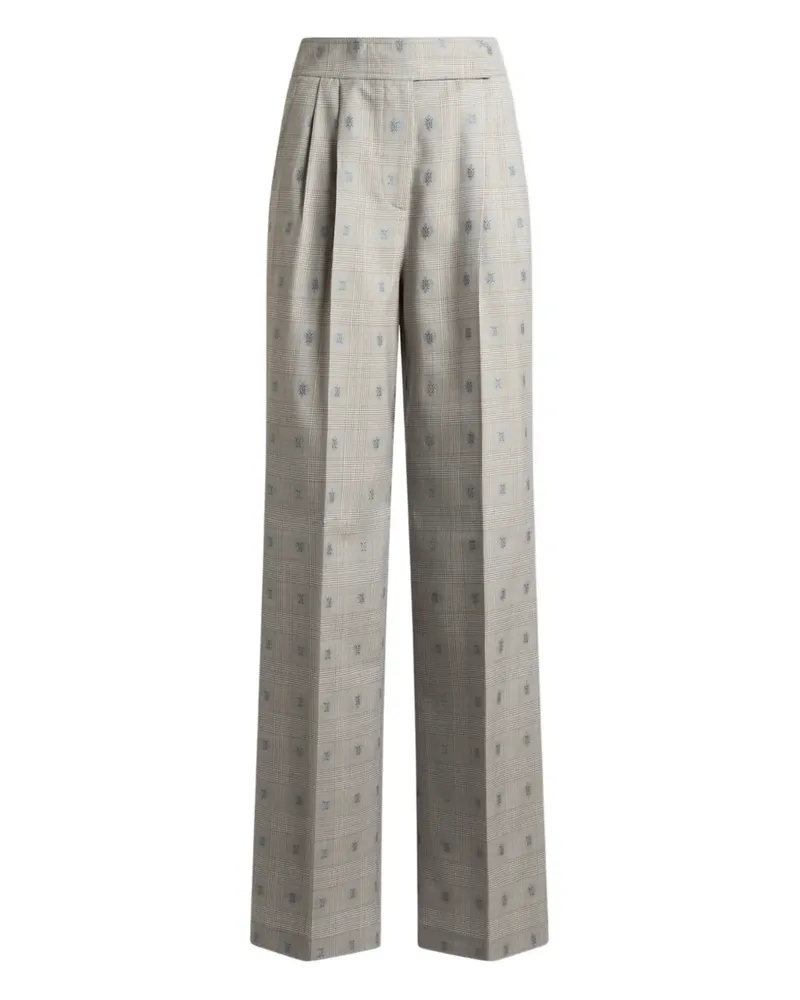 Etro Hose mit Prince of Wales-Jacquardmuster - Nude Nude