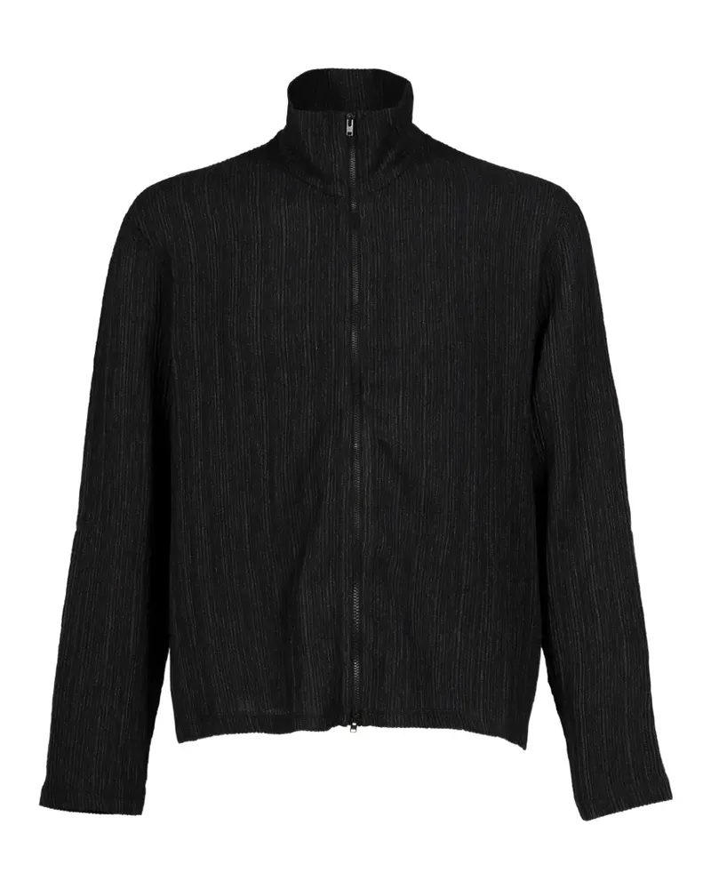 Our Legacy Shrunken Cardigan mit Obsidian-Tiefe - Schwarz Schwarz