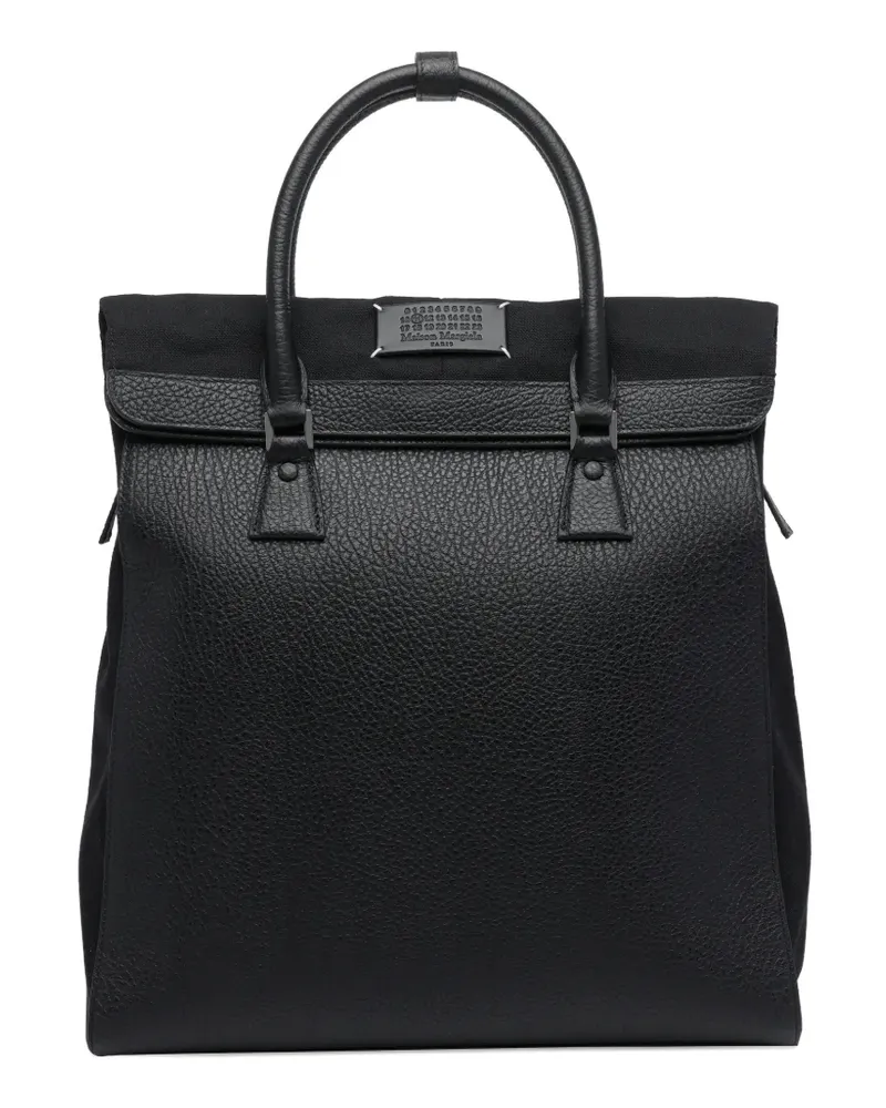 Maison Margiela 5AC leather backpack - Schwarz Schwarz