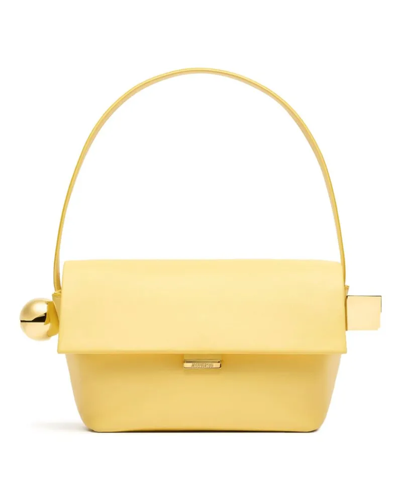 Jacquemus Le Rond Carré Schultertasche - Gelb Gelb