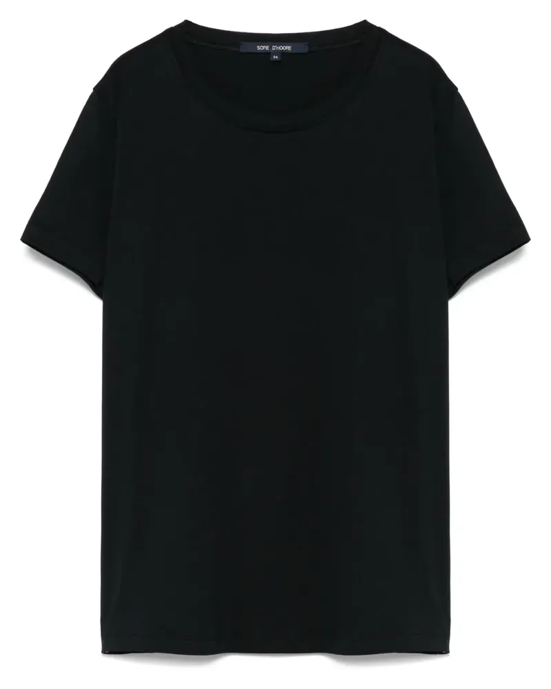 Sofie D'Hoore Turin T-Shirts - Schwarz Schwarz