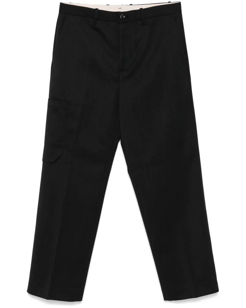 nine:inthe:morning Arnold Hose - Schwarz Schwarz