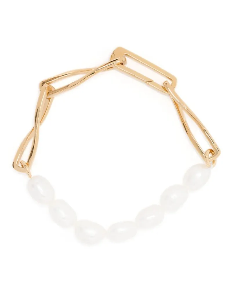 Missoma Armband mit Barockperlen Gold